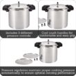 Mirro Pressure Cooker, 22 Quart, Silver - 4