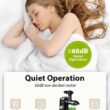 Aeitto Juicer Machines, Aeitto Cold Press Juicer, Masticating Juicer, Celery Juicers, Black Juicer Machines, Aeitto Cold Press Juicer, Masticating Juicer, Celery Juicers, with Triple Modes,Reverse Function & Quiet Motor,Easy to Clean with Brush, Recipe for Vegetables And Fruits, Black - 6