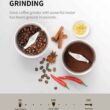 SHARDOR Coffee Grinder Electric Herb/Wet Grinder for Spices and Seeds with 2 Removable Stainless Steel Bowls, Silver - 3