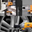 Adedad Cordless Impact Wrench 1/2 inch, 20V Brushless Impact Gun with Battery and Charger, High Torque 240 ft-lbs 3000 RPM Impact Wrench with 1-Hour Fast Charger, Led Light - 7