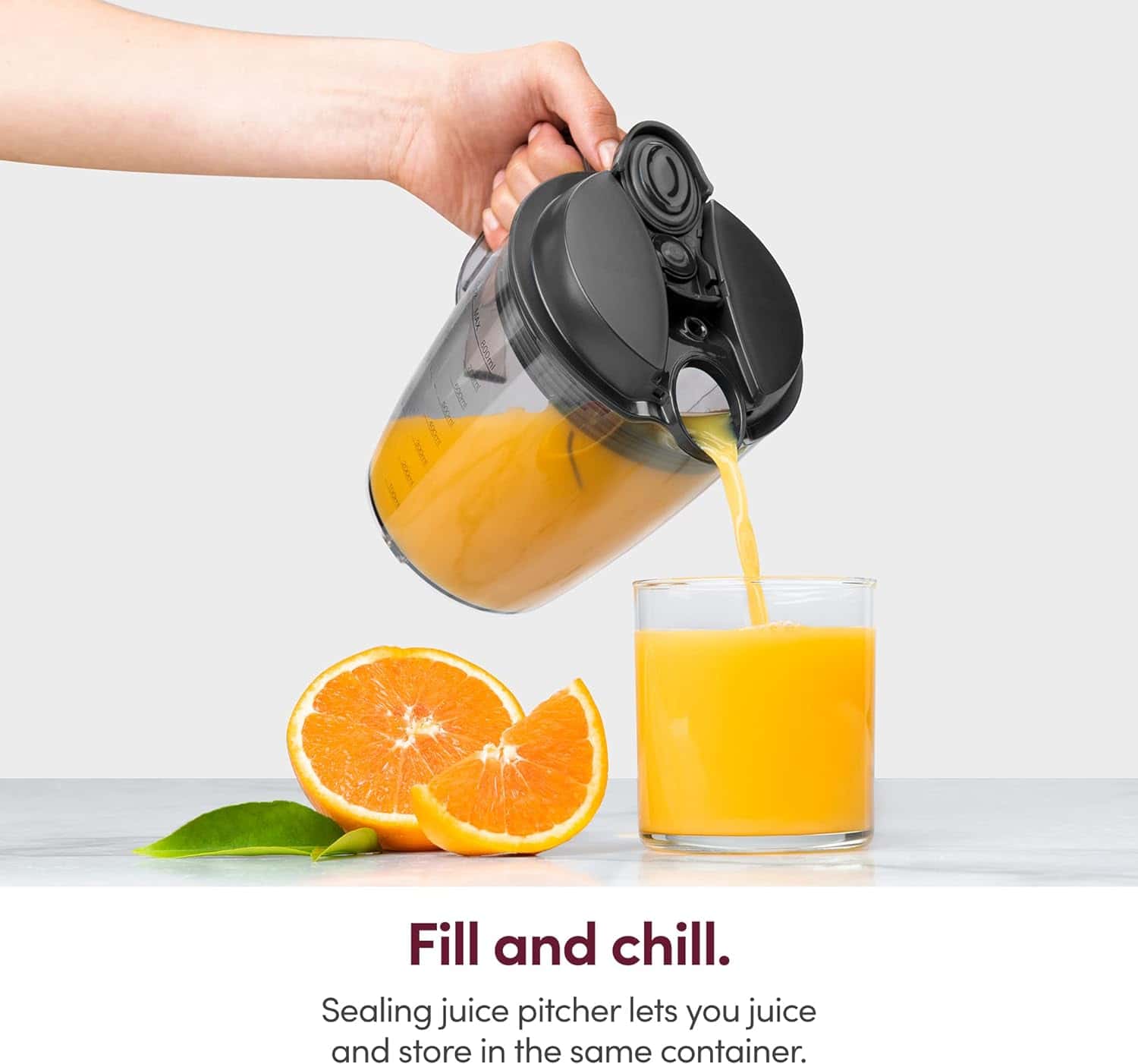 NutriBullet Juicer Pro Centrifugal Juicer Machine NutriBullet Juicer Pro Centrifugal Juicer Machine for Fruit, Vegetables, and Food Prep, 27 Ounces/1.5 Liters, 1000 Watts, Silver, NBJ50200 - 8