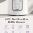 Bottle Warmer, GROWNSY 8-in-1 Fast Baby Milk Warmer with Timer for Breastmilk or Formula, Accurate Temperature Control, with Defrost, Sterili-zing, Keep, Heat Baby Food Jars Function - 3