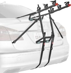 Allen Sports Deluxe Trunk Mount 3-Bike Carrier, Model 103DN-R, Black - 1