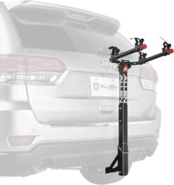 Allen Sports Deluxe 2-Bike Hitch Mount Rack , Silver/Black (522RR) - 1