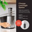 Mueller Juicer Ultra Power, Easy Clean Extractor Press Centrifugal Juicing Machine, Wide 3