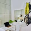 PREMIUM RACKS Coat Rack & Hat Rack - Modern Design - Wall Mounted - Stylish - (Black) - 2