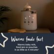 Tommee Tippee Multiwarm Intuitive Bottle Warmer, Warms Baby Feeds to Body Temperature in Minutes, Automatic Timer, White - 3