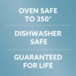 Farberware Nonstick Steel Bakeware Set with Cooling Rack, Baking Pan and Cookie Sheet Set with Nonstick Bread Pan and Cooling Grid, 10-Piece Set, Gray - 8
