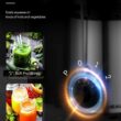 Juicer Machines, Aiheal Juicer Whole Fruit and Vegetables with 3 Speed Control, Centrifugal Juicer Juicer Machines, Aiheal Juicer Whole Fruit and Vegetables with 3 Speed Control, Centrifugal Juicer with Wide Mouth 3” Feed Chute, BPA Free, Easy to Clean, Juice Recipe Included - 3