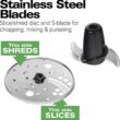 Hamilton Beach Food Processor & Vegetable Chopper for Slicing, Shredding, Mincing, and Puree, 8 Cup, Black - 5