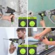 WORKPRO Premium 1-1/4 Inch SDS-Plus Rotary Hammer Drill, 7.5AMP, Lightweight Corded Version for Concrete Demolition Chipping Rotomartillo, 5 SDS-Plus Bits - 5