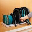 YouCopia StoreMore Expandable Cookware Rack Adjustable Pan Organizer for Kitchen Cabinet Storage, White YouCopia StoreMore Expandable Cookware Rack Adjustable Pan Organizer for Kitchen Cabinet Storage, White - 5