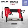 Arrow PT23G 23 Gauge Compact Pneumatic Pin Nail Gun, Oil-Free, Fits 3/8”, 1/2”, 5/8”, 13/16” and 1” Nails - 2