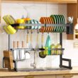 Over The Sink Dish Drying Rack, Adjustable (26.8