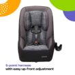 Cosco Mighty Fit 65 DX Convertible Car Seat (Heather Onyx Gray) - 4