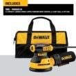 DEWALT DWE6421K Orbital Sander Kit, 5 inch, 3 amp, Corded, 12,000 OPM