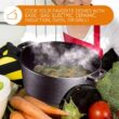 Bruntmor 2-in-1, 5 Quart Pre-seasoned Cast Iron Dutch Oven With Double Handles, 1.6 Quart Skillet lid with dual Handles for frying, Grill, Roating, Perfect for induction, Stovetop, BBQ Camping - 3