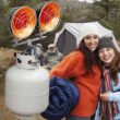 Avenger FBDTP30 Infra-Red Tank Top Outdoor Heater for Use with Propane Gas Tanks for Camping, Patios, and More, Double Burner, 30,000 BTU, Silver - 5