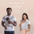 Boba Bliss Hybrid Baby Carrier Newborn to Toddler - 2-in-1 Baby Wrap & Carrier - No-Tie - Certified Hip-Healthy - Soft & Stretchy Baby Sling - 7-35 lbs (Grey) - 6