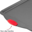 Nonstick Baking Sheet Tray Set of 3 - These Cookie Sheet Pans are Non-toxic, Dent, Warp, and Rust Resistant. Made with Heavy Gauge Carbon Steel for Oven Baking Sheets. - 6