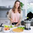 Effortless Citrus Juicing with Vinci's Hands-Free Electric Juicer Vinci Hands-Free Patented Electric Citrus Juicer 1-Button Easy Press Lemon Lime Orange Grapefruit Juice Squeezer Easy to Clean Juicer Machine, Black/Stainless Steel - 8