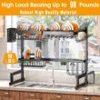 Over The Sink Dish Drying Rack, Adjustable (26.8