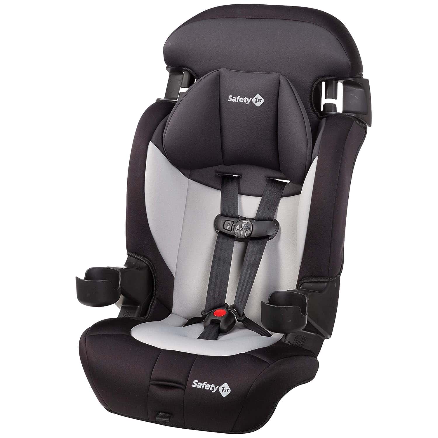 Safety 1st Grand 2-in-1 Booster Car Seat, Forward-Facing with Harness, 30-65 pounds and Belt-Positioning Booster, 40-120 pounds, Black Sparrow Safety 1st Grand 2-in-1 Booster Car Seat, Forward-Facing with Harness, 30-65 pounds and Belt-Positioning Booster, 40-120 pounds, Black Sparrow - 1