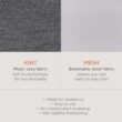 Ergobaby Embrace Cozy Newborn Baby Wrap Carrier (7-25 Pounds), Ponte Knit, Pure Black - 5