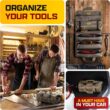 The Ryker Bag PRO Official Tool Roll Organizer The Ryker Bag PRO Official Tool Roll Organizer – 4 Detachable Tool Pouches + Wrench Organizer, Heavy Duty Tool Bags for men + women Roll Up Tool Bag for Mechanic/Electrician Tools Storage - 7