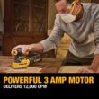 DEWALT DWE6421K Orbital Sander Kit, 5 inch, 3 amp, Corded, 12,000 OPM