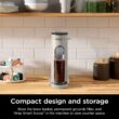 Ninja PB041ST Pods & Grounds Single-Serve Coffee Maker, K-Cup Pod Compatible, 56-oz. Reservoir, 6-oz. Cup to 24-oz. Travel Mug Brew Sizes, Iced Coffee Maker, Stone - 2