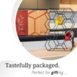 Gusto Nostro Countertop Wine Rack - 14 Bottle Freestanding Modern Black Metal Small - 3 Tier Tabletop Wine Holder Stand for Cabinet, Pantry, Wine Bottle Storage - No Assembly Required - 7