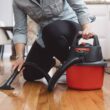 CRAFTSMAN CMXEVBE17250 2.5 Gallon 1.75 Peak HP Wet/Dry Vac, Portable Shop Vacuum with Attachments, Red, Black