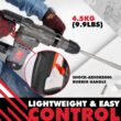 PTS Corded Rotary Hammer Drill 1”26mm 10Amp 110V Combination Rotary Hammer | SDS Plus | 3 Modes | 2x Brushes, Oil Cap Wrench, Grease, 3x Drills, 2x Chisels‚ and Case Set - 4