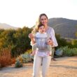 Ergobaby All Carry Positions Breathable Mesh Baby Carrier with Enhanced Lumbar Support & Airflow (7-45 Lb), Omni Breeze, Pearl Grey - 4