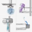 simplehuman Adjustable and Extendable Shower Caddy XL, Stainless Steel and Anodized Aluminum - 7