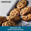 Farberware Nonstick Steel Bakeware Set with Cooling Rack, Baking Pan and Cookie Sheet Set with Nonstick Bread Pan and Cooling Grid, 10-Piece Set, Gray - 7