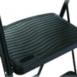 Rubbermaid RMS-3T 3-Step Steel Step Stool with Project Tray, 225-pound Capacity,Black - 6