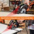 DOVAMAN Circular Saw, 5.8A Mini Circular Saw with Laser, 3500rpm, Metal Auxiliary Handle, Cutting Depth 1-11/16