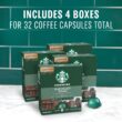 Starbucks by Nespresso Vertuo, Pike Place, Medium Roast Coffee 32-count Coffee Pods, Brews 7.8 oz. Starbucks by Nespresso Vertuo, Pike Place, Medium Roast Coffee 32-count Coffee Pods, Brews 7.8 oz.