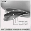 Calphalon Classic 3.5 Quart Saucepan with Lid, Stainless Steel, Dishwasher Safe - 2