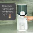 Baby Brezza Instant Warmer – Instantly Dispense Warm Water at Perfect Baby Bottle Temperature - Traditional Baby Bottle Warmer Replacement - Fast Baby Formula Bottles 24/7 – 3 Temperatures - 3