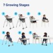 Graco Table2Table Premier Fold 7 in 1 Convertible High Chair | Converts to Dining Booster Seat, Kids Table, and More, Maison - 2