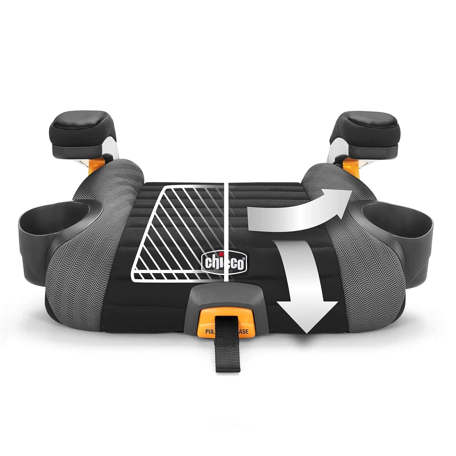 Chicco GoFit Plus Backless Booster Car Seat Chicco GoFit® Plus Backless Booster Car Seat with Latch Attachment and Quick-Release Latch Removal, Travel Booster Seat for Car, Portable Car Booster Seat for Children 40-110 lbs. | Stream/Blue - 3
