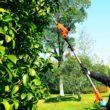 GARCARE Electric Pole Hedge Trimmer, Power Hedge Trimmer with 20 inch Dual-Action Laser Cut & Adjustable Cutting Head, 4.8Amp, 600W, Corded - 7