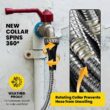 Bionic Steel PRO Garden Hose 50 Ft, 304 Stainless Steel Metal Water Hose 50Ft, 500 PSI - 2023 Model