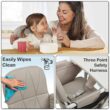 Primo PopUp Folding High Chair, 28x24x38 Inch (Pack of 1) - 5