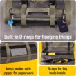 The Ryker Bag PRO Official Tool Roll Organizer The Ryker Bag PRO Official Tool Roll Organizer – 4 Detachable Tool Pouches + Wrench Organizer, Heavy Duty Tool Bags for men + women Roll Up Tool Bag for Mechanic/Electrician Tools Storage - 8