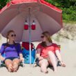 Wondershade 5' Sun Shade Umbrella, Portable Lightweight Adjustable Instant Sun Protection UPF 50+ - Blue - 6