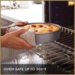 Calphalon Nonstick Bakeware Set, 10-Piece Set Includes Baking Sheet, Cookie Sheet, Cake Pans, Muffin Pan, and More, Dishwasher Safe, Silver - 5